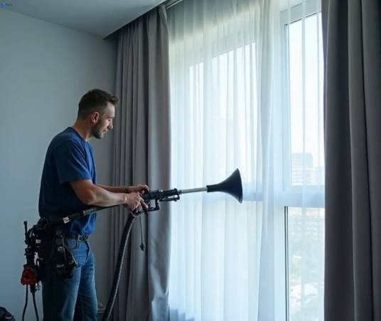 Professional drapes cleaning process tools Matty Curtain Cleaning mordialloc-vic