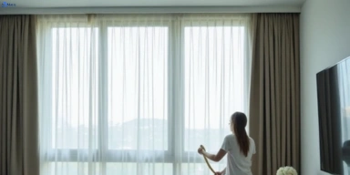 Delicate sheer drape cleaning mordialloc-vic Matty Curtain Cleaning